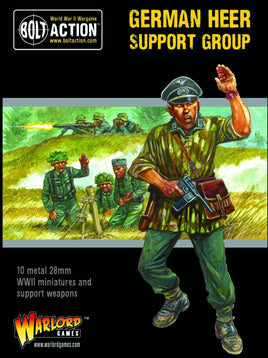 BOLT ACTION : GERMAN HEER SUPPORT GROUP