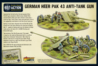 BOLT ACTION : GERMAN HEER PAK 43 ANTI-TANK GUN