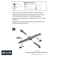 BOLT ACTION : GERMAN HEER PAK 43 ANTI-TANK GUN