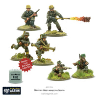 BOLT ACTION : GERMAN HEER WEAPONS TEAMS