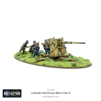 BOLT ACTION : LUFTWAFFE FIELD DIVISION 8.8CM FLAK 37 ANTI-TANK GUN