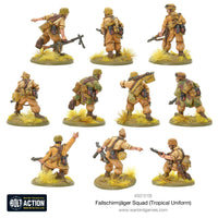 BOLT ACTION : FALLSCHIRMJAGER SQUAD (TROPICAL UNIFORM)