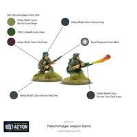 BOLT ACTION : FALLSCHIRMJAGER WEAPONS TEAMS