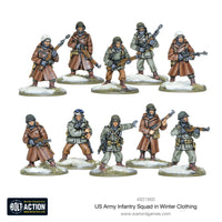 BOLT ACTION : US ARMY INFANTRY SQUAD (WINTER)