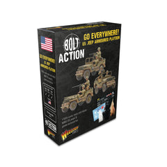 BOLT ACTION : GO EVERYWHERE! US JEEP ARMOURED PLATOON