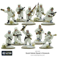 BOLT ACTION : SOVIET VETERAN SQUAD IN SNOWSUITS