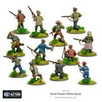 BOLT ACTION : SOVIET PEOPLES MILITIA SQUAD