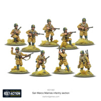 BOLT ACTION : ITALIAN SAN MARCO MARINES INFANTRY SECTION