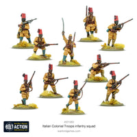 BOLT ACTION : ITALIAN COLONIAL TROOPS INFANTRY SECTION