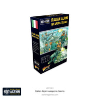 BOLT ACTION : ITALIAN ALPINI WEAPONS TEAMS