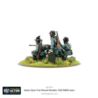 BOLT ACTION : ITALIAN ALPINI FIAT-REVELLI MODELLO 1935 MMG TEAM
