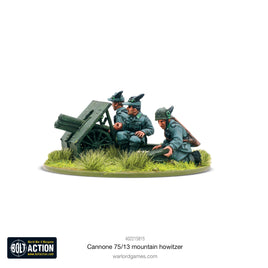 BOLT ACTION : ITALIAN ALPINI CANNONE 75/13 MOUNTAIN HOWITZER