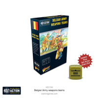 BOLT ACTION : BELGIAN ARMY WEAPONS TEAMS