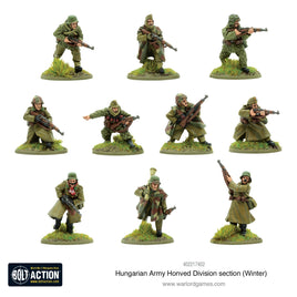 BOLT ACTION : HUNGARIAN ARMY HONVED DIVISION SECTION (WINTER)