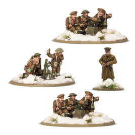 BOLT ACTION : BRITISH & CANADIAN INFANTRY (WINTER) HEAVY WEAPONS PLATOON