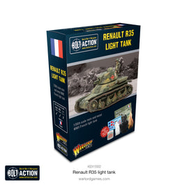 BOLT ACTION : RENAULT R35 LIGHT TANK