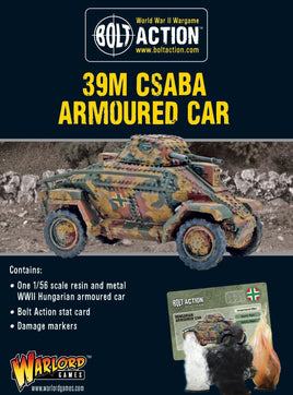 BOLT ACTION : HUNGARIAN 39M CSABA ARMOURED CAR