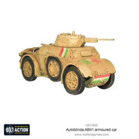 BOLT ACTION : AUTOBLINDA AB41 ARMOURED CAR