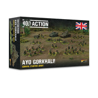 BOLT ACTION : AYO GORKHALI! GURKHA STARTER ARMY
