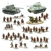 BOLT ACTION : STARTER ARMY - US ARMY (WINTER)