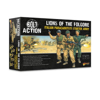 BOLT ACTION : LIONS OF THE FOLGORE - ITALIAN PARACADUTISTI STARTER ARMY