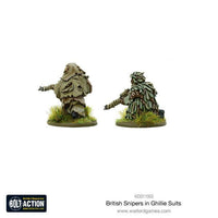 BOLT ACTION :  BRITISH SNIPERS IN GHILLIE SUITS
