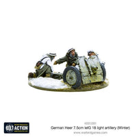 BOLT ACTION : GERMAN HEER 75MM LEIG 18 LIGHT ARTILLERY (WINTER)