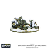 BOLT ACTION : GERMAN HEER 75MM LEIG 18 LIGHT ARTILLERY (WINTER)