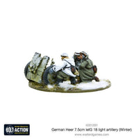 BOLT ACTION : GERMAN HEER 75MM LEIG 18 LIGHT ARTILLERY (WINTER)