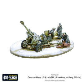 BOLT ACTION : GERMAN HEER LEFH 18/40 10.5CM HOWITZER (WINTER)