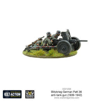 BOLT ACTION : BLITZKRIEG GERMAN PAK 36 LIGHT ANTI-TANK GUN