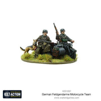 BOLT ACTION : GERMAN FELDGENDARME MOTORCYCLE TEAM