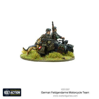 BOLT ACTION : GERMAN FELDGENDARME MOTORCYCLE TEAM