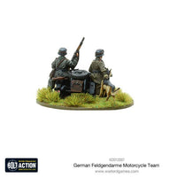 BOLT ACTION : GERMAN FELDGENDARME MOTORCYCLE TEAM