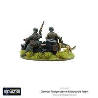 BOLT ACTION : GERMAN FELDGENDARME MOTORCYCLE TEAM