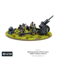 BOLT ACTION : BLITZKRIEG GERMAN LEFH 18/40 10.5CM HOWITZER