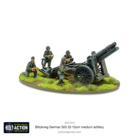 BOLT ACTION : BLITZKRIEG GERMAN SIG 33 15CM HEAVY HOWITZER