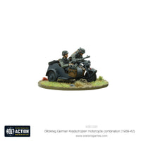 BOLT ACTION : BLITZKRIEG GERMAN KRADSCHUTZEN MOTORCYCLE COMBINATION