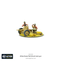 BOLT ACTION : AFRIKA KORPS PAK 36 LIGHT ANTI-TANK GUN