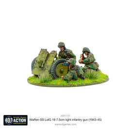 BOLT ACTION : WAFFEN-SS 75MM LEIG 18 LIGHT ARTILLERY