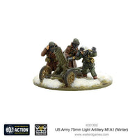 BOLT ACTION : US ARMY M1A1 75MM LIGHT ARTILLERY (WINTER)