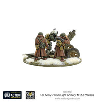 BOLT ACTION : US ARMY M1A1 75MM LIGHT ARTILLERY (WINTER)