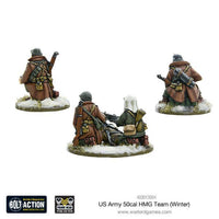 BOLT ACTION : US ARMY 50 CAL HMG TEAM (WINTER)