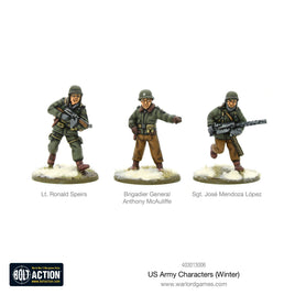 BOLT ACTION : US ARMY CHARACTERS (WINTER)