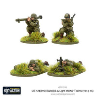 BOLT ACTION : US AIRBORNE BAZOOKA & LIGHT MORTAR TEAMS (1944-45)