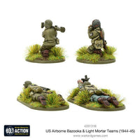 BOLT ACTION : US AIRBORNE BAZOOKA & LIGHT MORTAR TEAMS (1944-45)