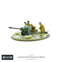 BOLT ACTION : SOVIET ZIS-3 DIVISIONAL GUN (WINTER)