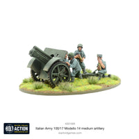 BOLT ACTION : ITALIAN ARMY 100/17 MODELLO 14 MEDIUM ARTILLERY