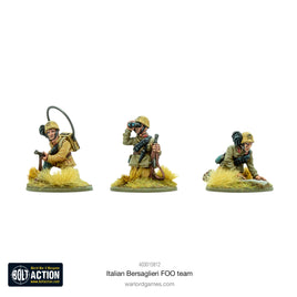 BOLT ACTION : ITALIAN BERSAGLIERI FORWARD OBSERVER TEAM