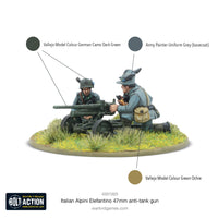 BOLT ACTION : ITALIAN ALPINI ELAFANTINO 47MM ANTI-TANK GUN